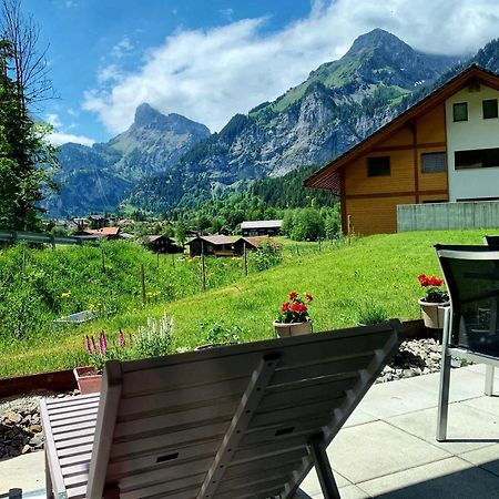 Bueelbad - Relax Holiday Apartment Kandersteg Bagian luar foto