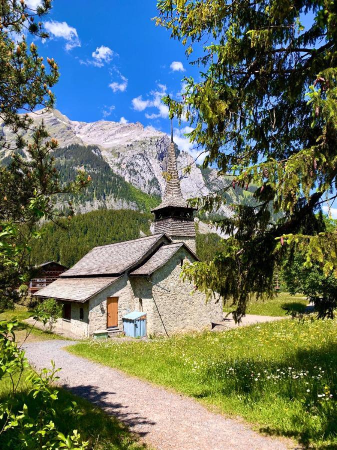 Bueelbad - Relax Holiday Apartment Kandersteg Bagian luar foto