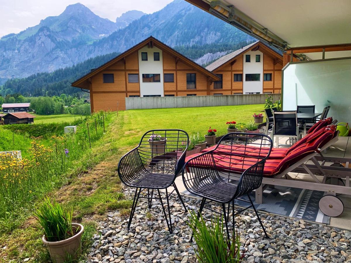 Bueelbad - Relax Holiday Apartment Kandersteg Bagian luar foto