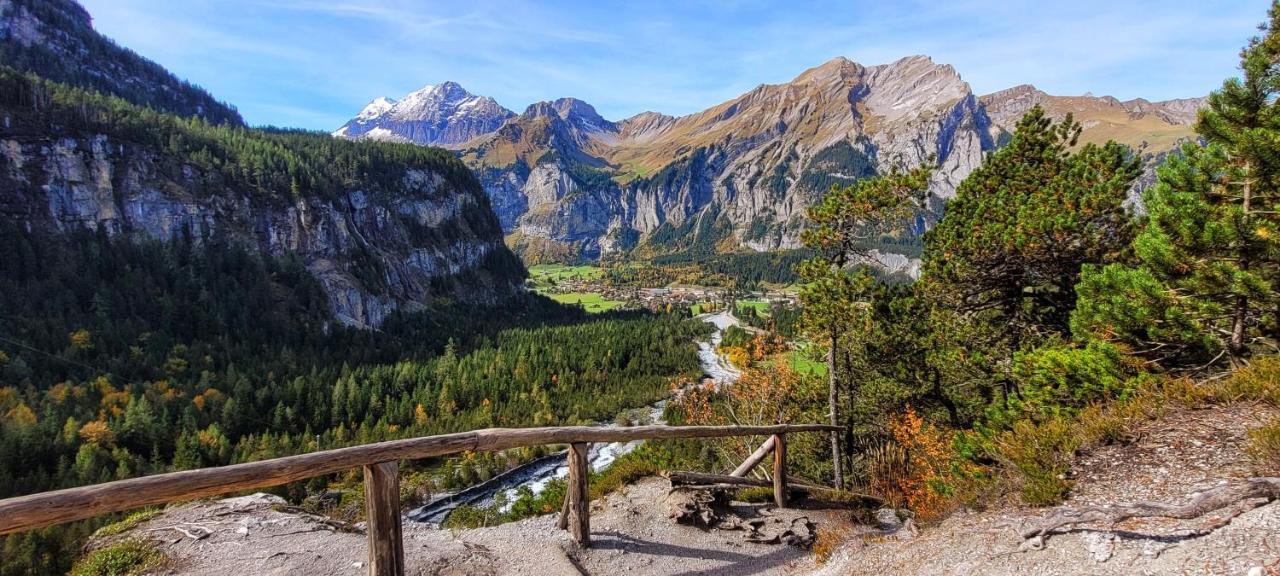 Bueelbad - Relax Holiday Apartment Kandersteg Bagian luar foto