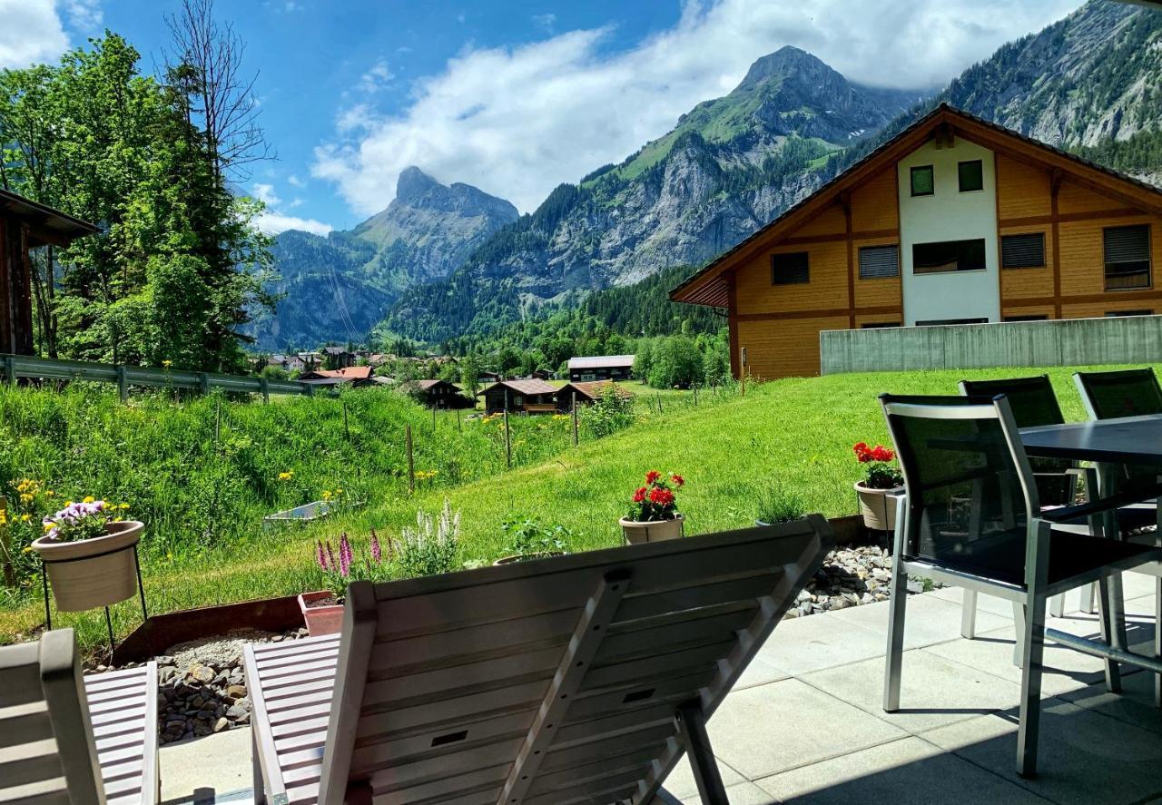 Bueelbad - Relax Holiday Apartment Kandersteg Bagian luar foto
