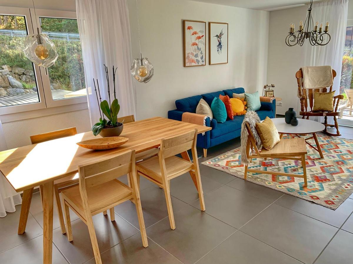 Bueelbad - Relax Holiday Apartment Kandersteg Bagian luar foto