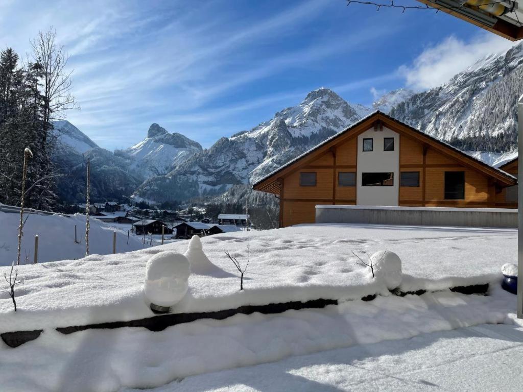 Bueelbad - Relax Holiday Apartment Kandersteg Bagian luar foto