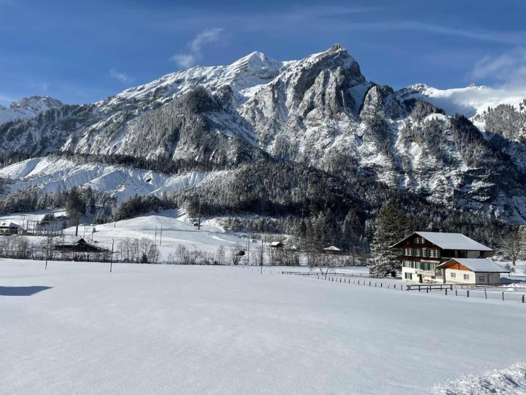 Bueelbad - Relax Holiday Apartment Kandersteg Bagian luar foto
