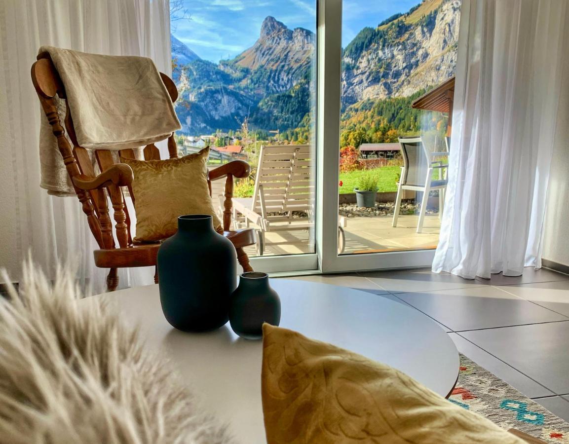 Bueelbad - Relax Holiday Apartment Kandersteg Bagian luar foto